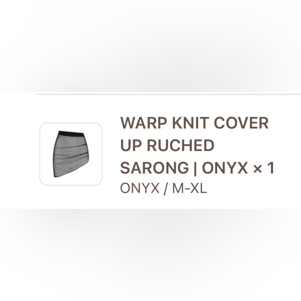 Skims new with tags cover up skirt